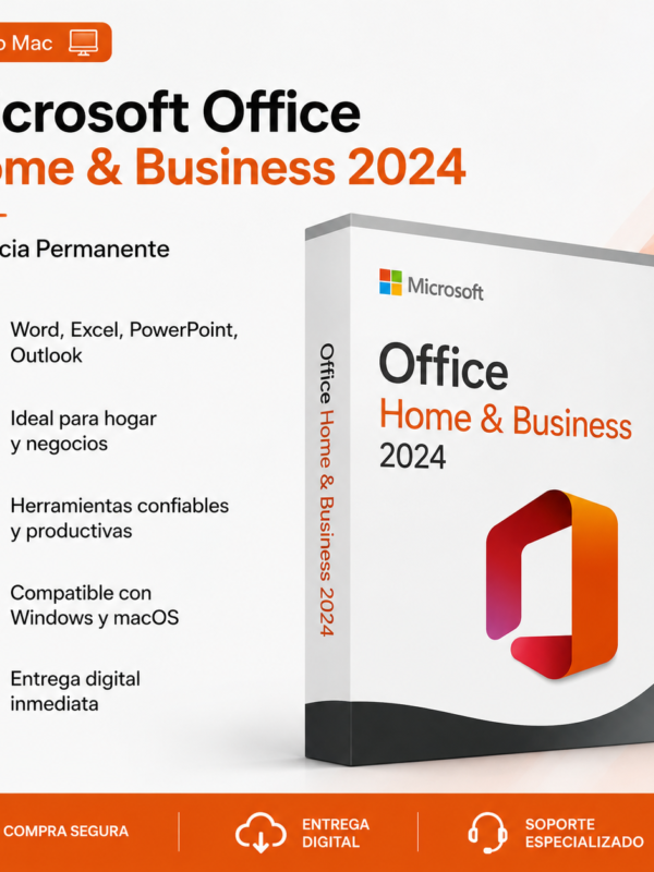 Microsoft Office Home & Business 2024 BIND | 1 PC o Mac